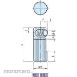 IMAO WP1 / WPU side plunger