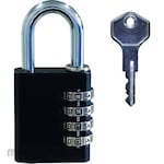 SOL Combination Padlock with Key for Number Setting