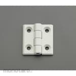 ESCO 40x40mm Flat hinge (polyamide / gray white)