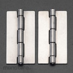 ESCO 60x 32 mm welding hinge (steel / 2 pieces)