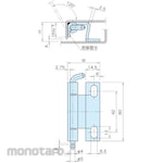 IMAO CCH / CCS Concealed Hinge