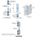 IMAO ESJB Engineering plastic slip joint hinge