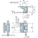 IMAO PLH426 Pin lock hinge