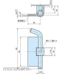 IMAO PLH568 pin lock hinge