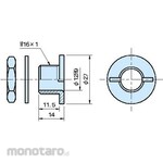 IMAO SL16G Guide and nut