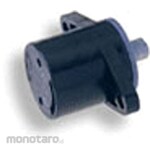 Takigen Rotary Damper (Outer Frame: Black Cap: Gray)