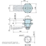 IMAO EPL engineering plastic latch