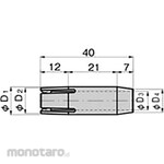 Takigen Cap For Rod (For Φ10)