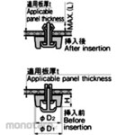 Takigen Case Leg (Resin Leg) (Φ10.8 × H4)