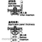 Takigen Case Leg (Resin Leg) (Φ15 × H6)