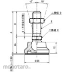 IMAO LSA25 / LSAR25 Engineering Plastic Leveling Pad