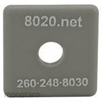 80/20 End Cap with Push-Ins (Aksesoris Aluminium Frame)