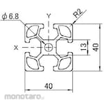 AOKI SEIMITSU KOGYO Aluminum frame + System40