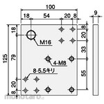 SUS 40 (Stainless Steel) With Level Adjuster Kit Casters