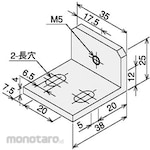 SUS Cover Support L6 Flat