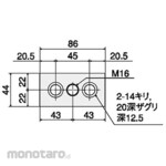 SUS Foot Base 4590