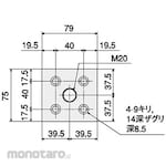 SUS Foot Base 8080