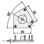 SUS Frame Cap 30 ・ De60