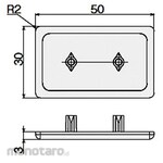 SUS Frame Cap 30/50