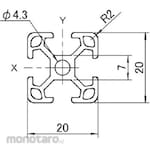 AOKI SEIMITSU KOGYO Aluminum Frame System20