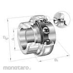 INA Radial Insert Ball Bearings 214-XL-KRR-B