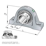 INA Radial Insert Ball Bearings TV-VA-HLA