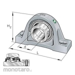 INA Radial Insert Ball Bearings XL-I
