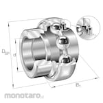 INA Radial Insert Ball Bearings XL-KLL-B