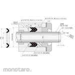 NOK V packing V96H type
