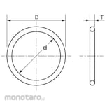 Osaka Spirit O-ring 1A-SS