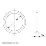 Osaka Spirit O-ring 4D-P