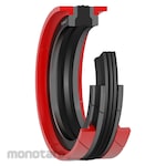 SKF Compact Piston Seal with Guide Rings