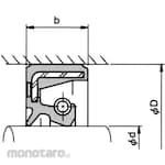 NOK Oil Seal Tipe TC