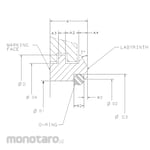 TIMKEN Seal Labyrinth LO Series (Sil Oli)