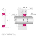 NOK Dust Seal (cold resistant) LBHK Type