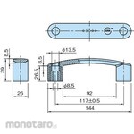 IMAO EAG-SA Ergo arch grip (antibacterial specification)