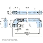 IMAO ETH Ergo tubular handle