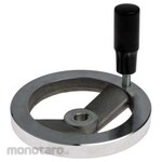 RS PRO Silver Die Cast Aluminium Hand Wheel