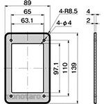 Takigen Packing For Plastic Embedded Handle