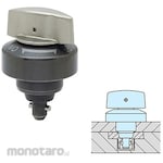 IMAO One-touch flex locator knob type (taper pin)