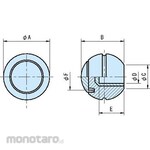 IMAO TG transparent cap grip (self-locking)
