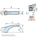 IMAO ELH Ergo lever handle