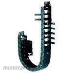 IGUS Energy Chain Cable Protection Tube, Inner Width 125mm, Outer Width 138.5mm, Bend Radius R145mm, 1400.125.145.0 Series