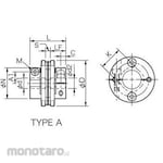 Miki pulley Sfc Servo Flex Coupling Sfc-060Sa2