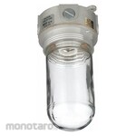 COMPONENT HARDWARE Alum Surface Mt Refrig Light Clear Glass