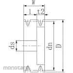 Everon Pulley VP A4 Type