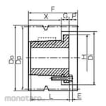 Mitsuboshi Mac Star Wedge Pulley 8V
