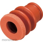 Eins Bellow Suction Cup Silicone/Brown