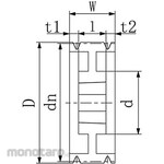 Everon BTV pulley C6