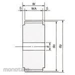 BANDO Synchro Pulley Xl037 Type Af